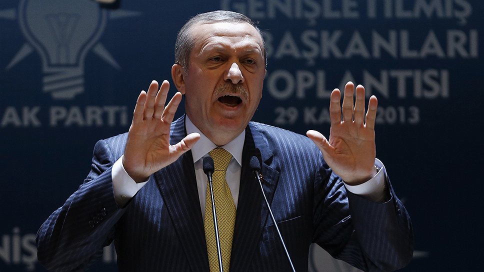 Премьер Турции Реджеп Тайип Эрдоган 