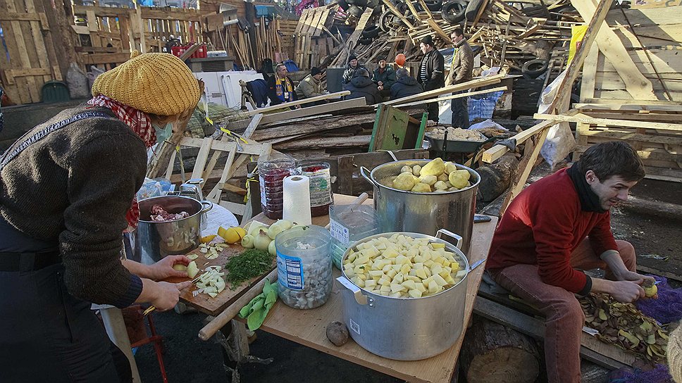 Основная кухня действует в Доме профсоюзов