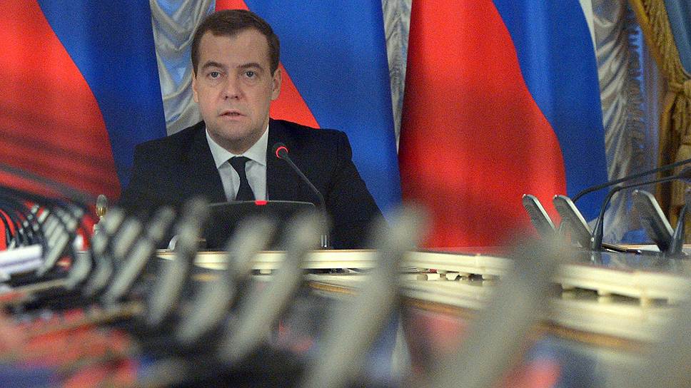 Председатель правительства России Дмитрий Медведев