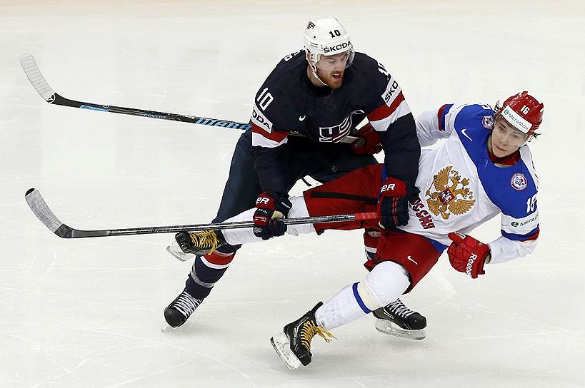 12 мая. Сборная России по хоккею обыграла сборную США на чемпионате мира со счетом 6:1