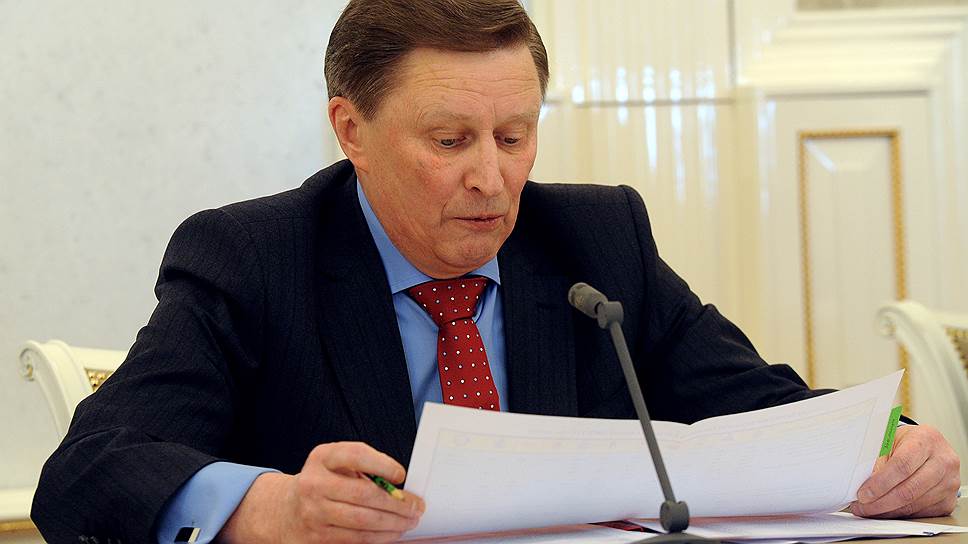 Глава администрации президента России Сергей Иванов  