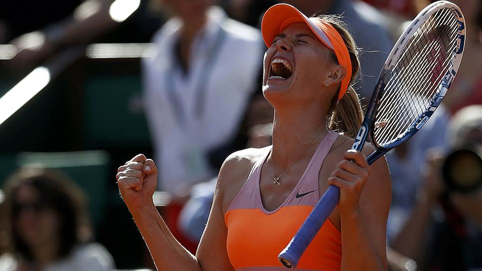 5 июня. Мария Шарапова вышла в финал теннисного турнира Roland Garros