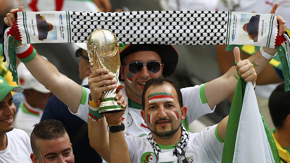 Фанаты сборной Алжира