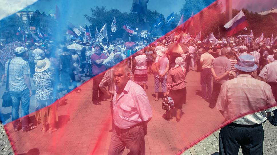 За признание независимых ДНР и ЛНР выступает 27% граждан