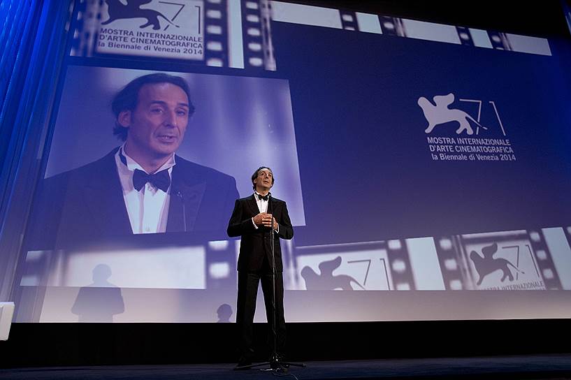 Президент кинофестиваля, французский кинокомпозитор Александр Депла