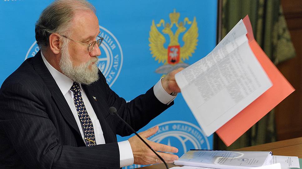 Председатель Центральной избирательной комиссии России Владимир Чуров 