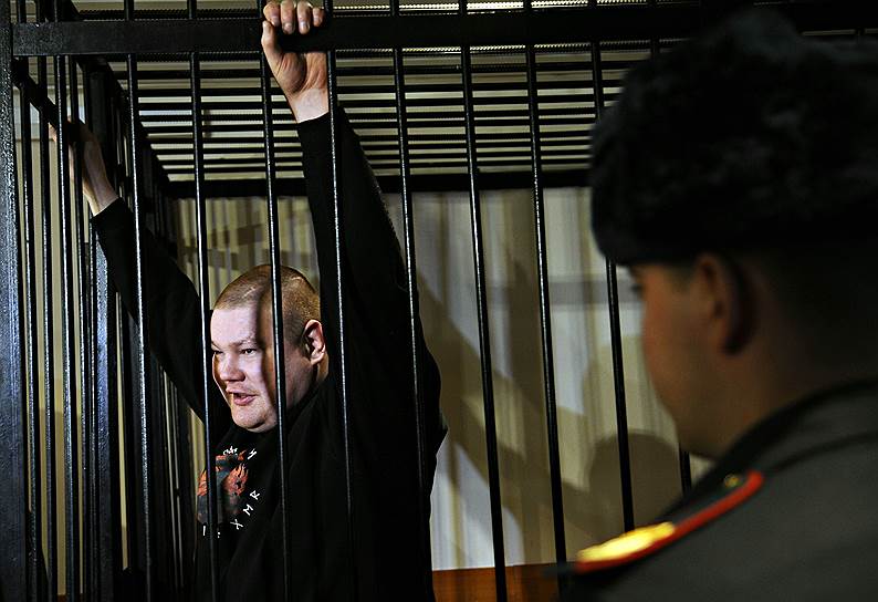 Вячеслав Дацик перед чтением приговора в Невском районном суде