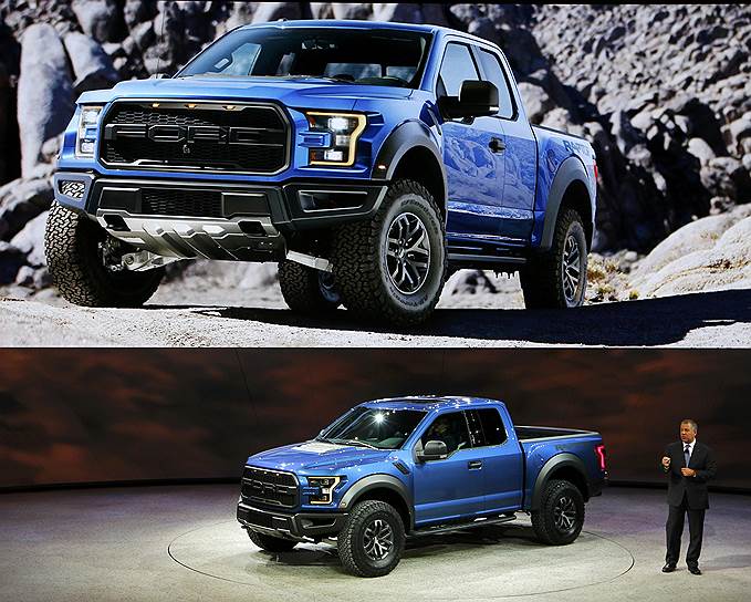 «Заряженная» версия Ford F-150 Raptor отличается от предшественника, прежде всего, двигателем — 3,5-литровым V6 серии EcoBoost, который пришел на смену атмосферному V8. У Raptor новая система полного привода: передний мост подключается не жестко, а через муфту. Коробка передач — 10-ступенчатая