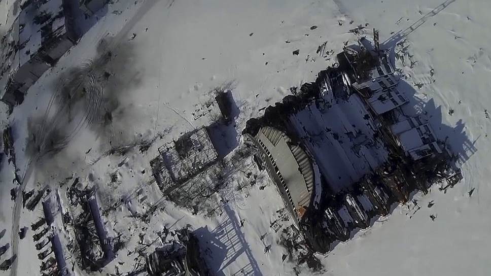 Донецкий аэропорт полностью разрушен