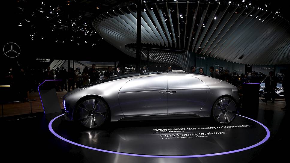 Футуристический беспилотный Mercedes-Benz F015 