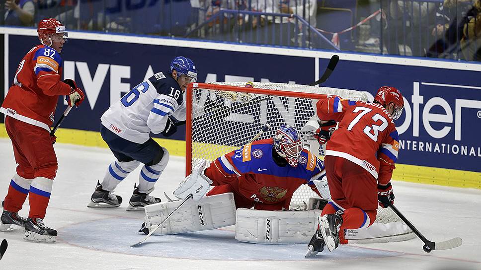 Российские хоккеисты проиграли шведов