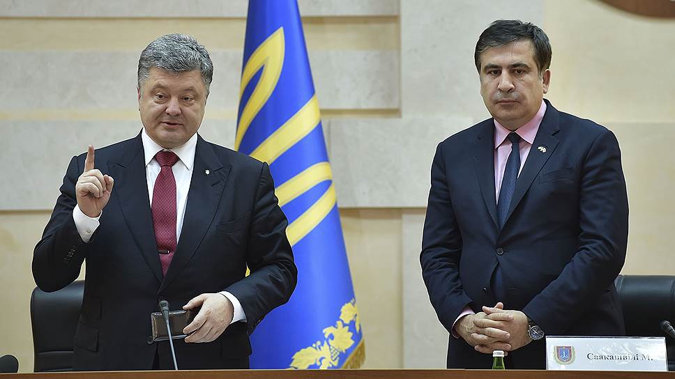 Как Михаил Саакашвили стал губернатором Одесской области
