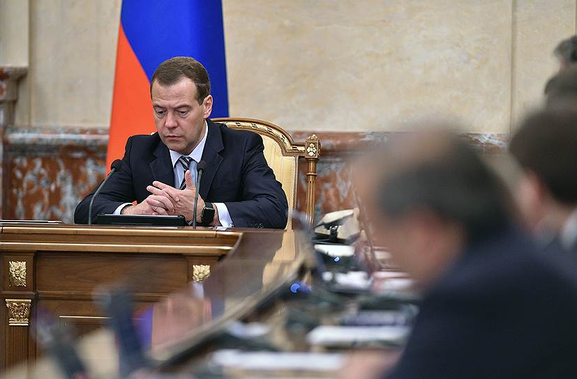 Премьер-министр России Дмитрий Медведев