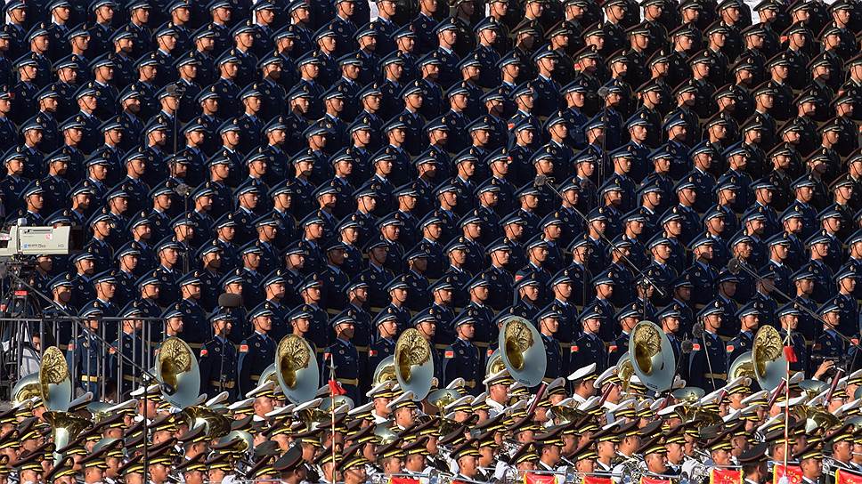 Пекин, Китай. Военный парад на площади Тяньаньмэнь в честь 70-летия победы КНР в войне сопротивления против Японии, а также 70-летия окончания Второй мировой войны