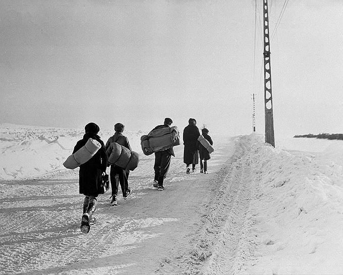 1945 год. Семья бельгийских беженцев возвращается на родину 