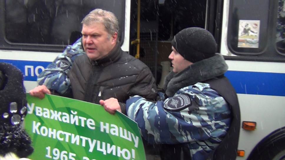 Лидер партии &quot;Яблоко&quot; Сергей Митрохин