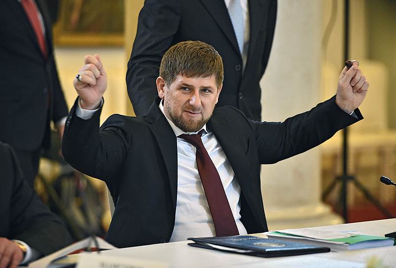 Глава Чечни Рамзан Кадыров 