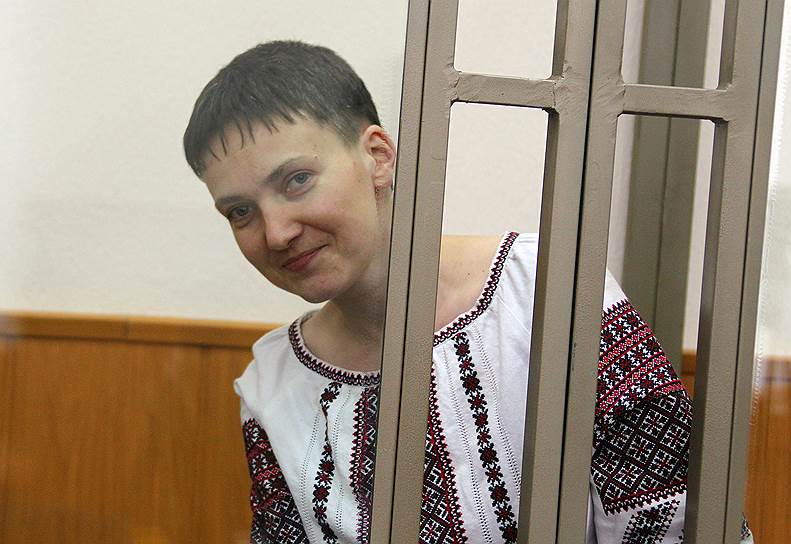 Украинская военнослужащая Надежда Савченко