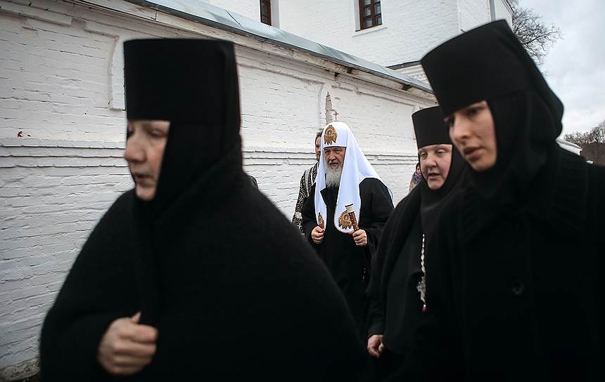 Повечерие с чтением Великого канона преподобного Андрея Критского в Стефано-Махрищском монастыре