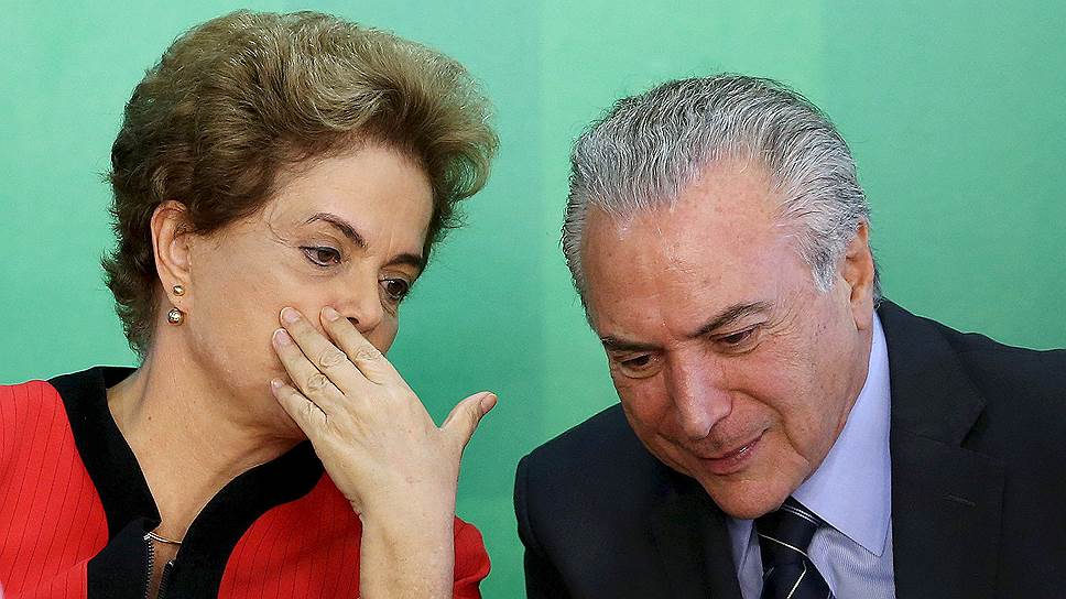 Вице-президент Бразилии предложил себя в президенты