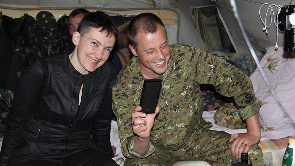 Как Надежда Савченко вернулась в Донбасс