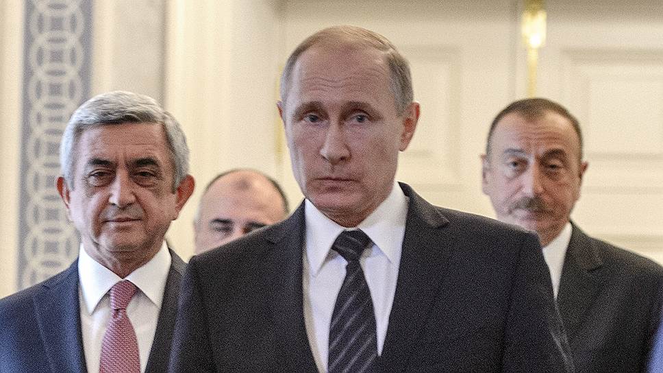 Как прошли переговоры Владимира Путина, Ильхама Алиева и Сержа Саргсяна в Санкт-Петербурге