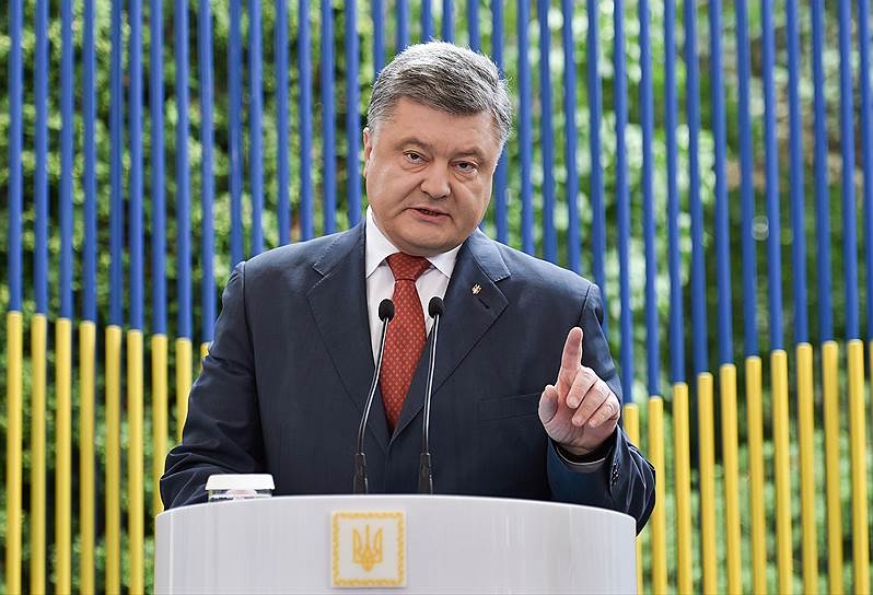 Президент Украины Петр Порошенко 