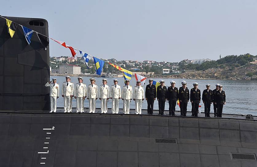 Празднование Дня ВМФ в Севастополе