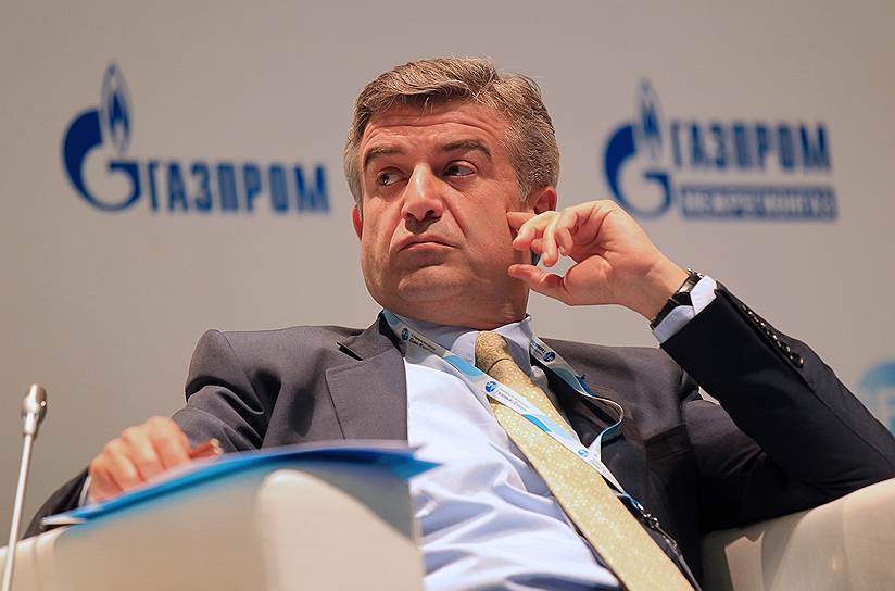 Экс-мэр Еревана и бывший топ-менеджер компании «Газпром» Карен Карапетян 