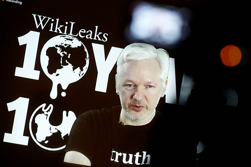 Основатель WikiLeaks Джулиан Ассанж