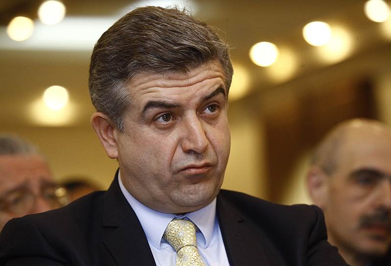 Премьер Армении Карен Карапетян 