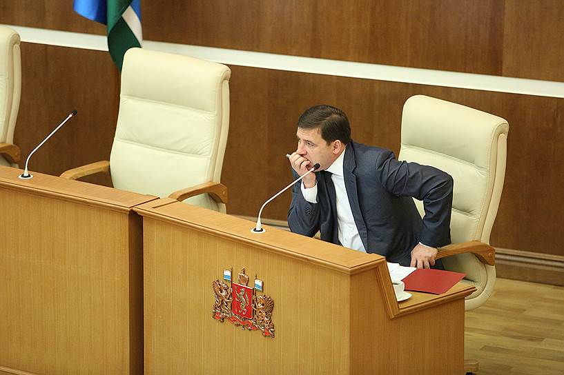 Губернатор Свердловской области Евгений Куйвашев 