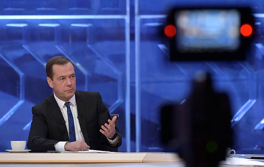 Премьер-министр России Дмитрий Медведев