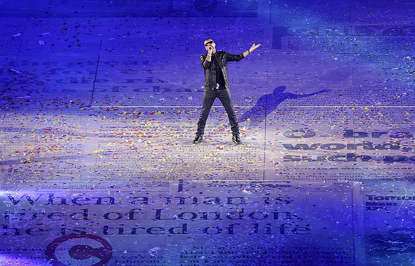 12 августа 2012 года Джордж Майкл выступил на церемонии закрытия летних Олимпийских игр в Лондоне (на фото)