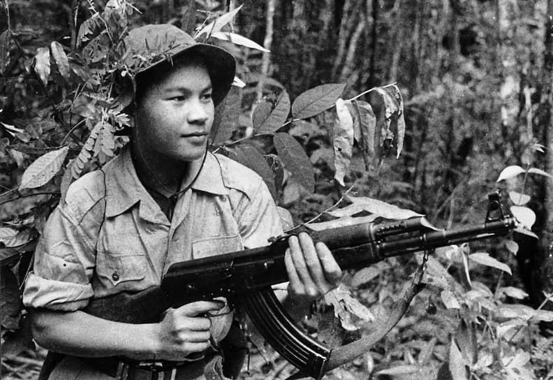 Боец Северо-вьетнамской армии. 1970-е годы