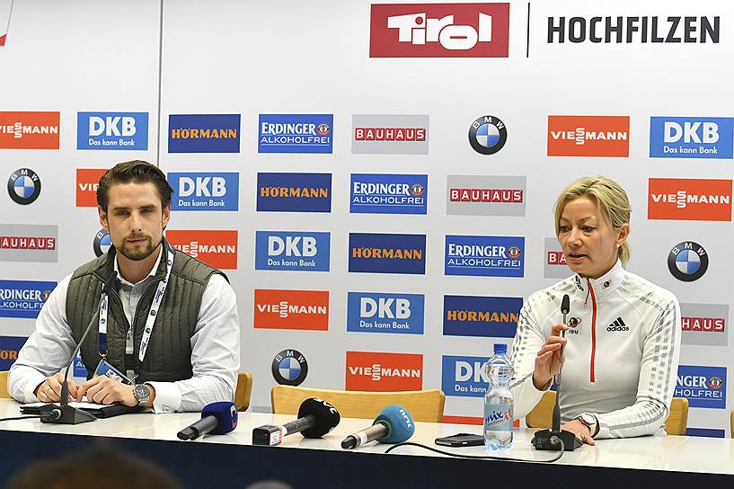 Генеральный секретарь Международного союза биатлонистов (IBU) Николь Реш