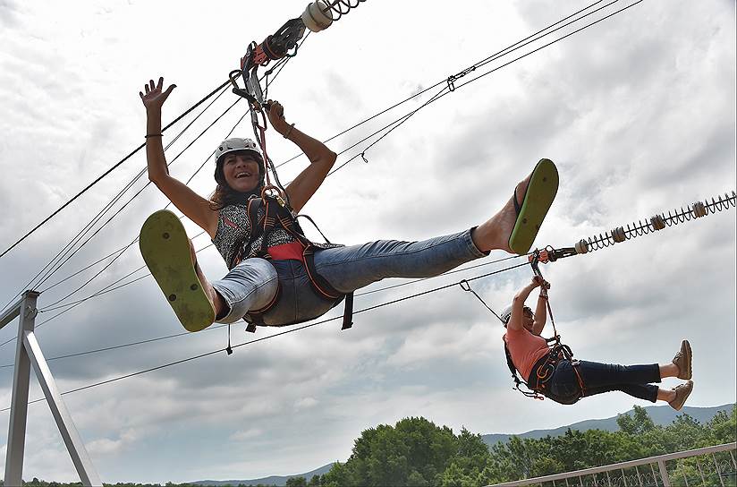 Модный черноморский тренд — скоростной аттракцион Zip Line