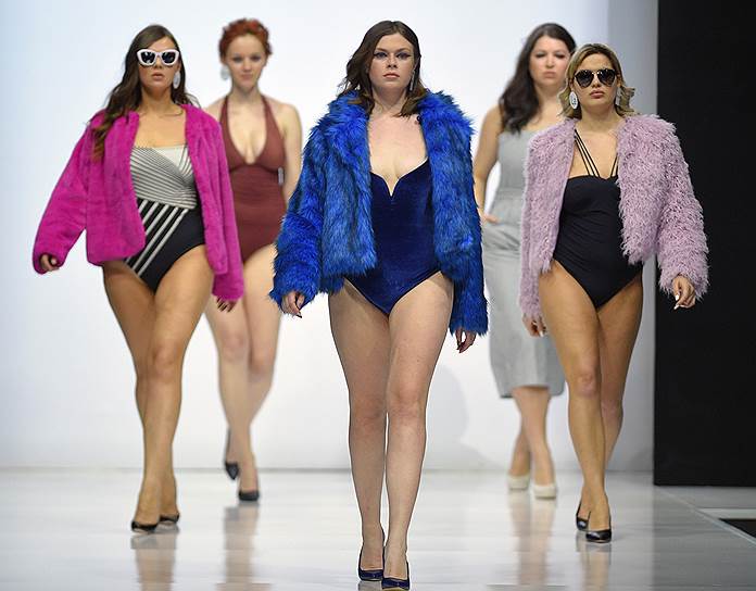 Показ коллекции La Redoute &amp; Plussize в рамках Moscow Fashion Week в Гостином дворе