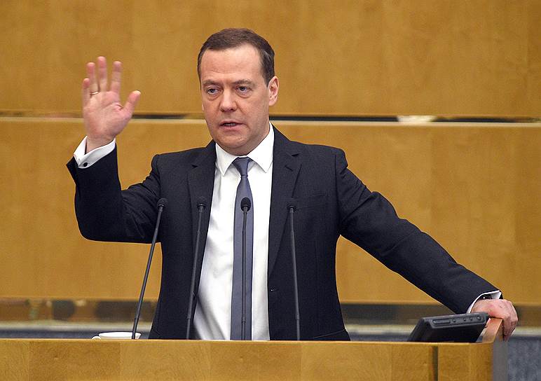 Председатель правительства России Дмитрий Медведев