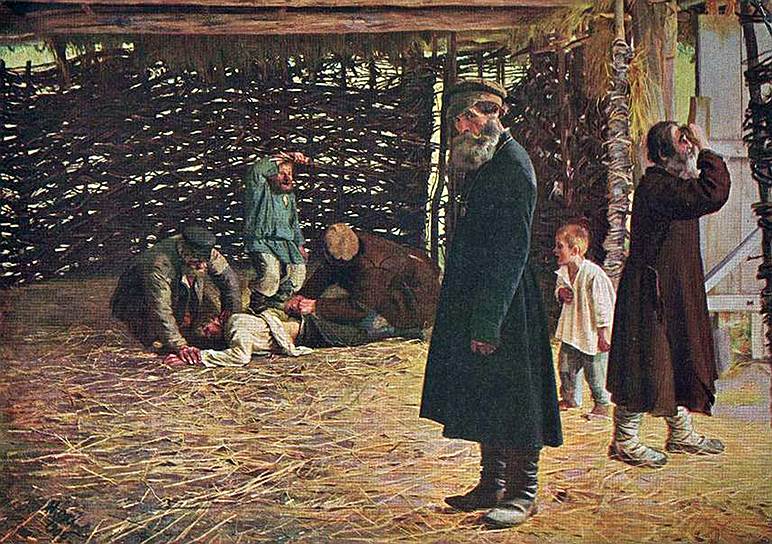 Поскольку арест давал земледельцу возможность отдохнуть от тяжких забот, крестьяне-судьи, как правило, приговаривали односельчан к порке
