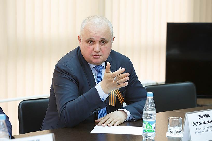 Врио губернатора Кемеровской области Сергей Цивилев