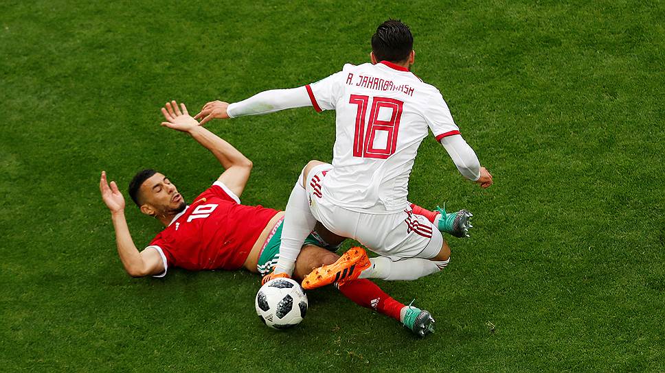 “Ъ” вел трансляцию матча Марокко—Иран