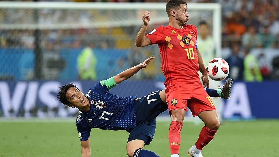 “Ъ” провел онлайн-трансляцию матча Бельгия—Япония