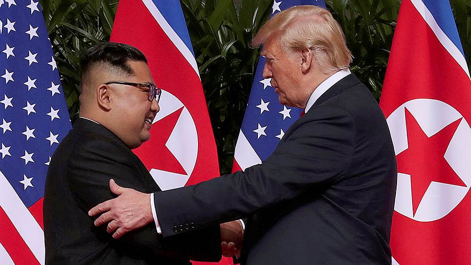 Как прошла первая встреча Дональда Трампа и Ким Чен Ына