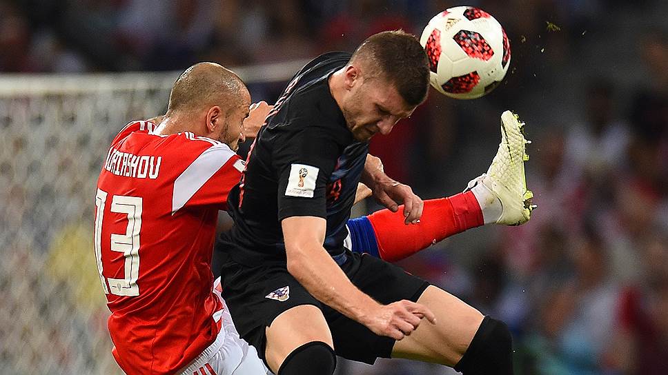 Как Сборная России уступила в серии пенальти хорватам