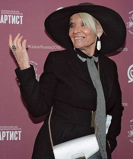 Актриса Светлана Светличная на коктейле в «Боско Кафе» по случаю символической передачи эстафеты проведения Чемпионата мира по футболу FIFA 2022 Катару