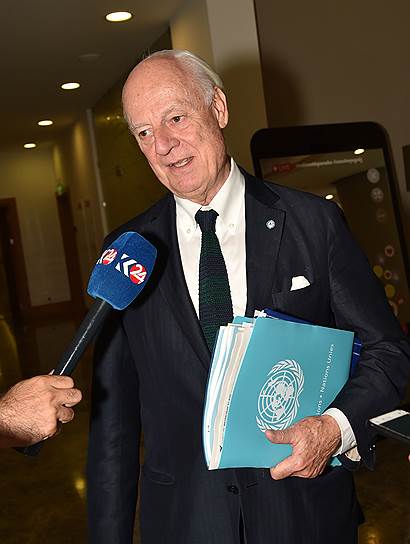 Спецпредставитель генсека ООН по Сирии Стаффан де Мистура