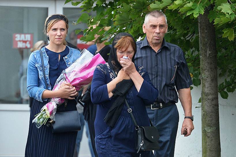 Прощание с Кириллом Радченко в московском судебно-медицинском морге №1 в Царицыно