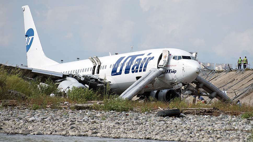 Как Boeing 737 авиакомпании Utair не хватило полосы