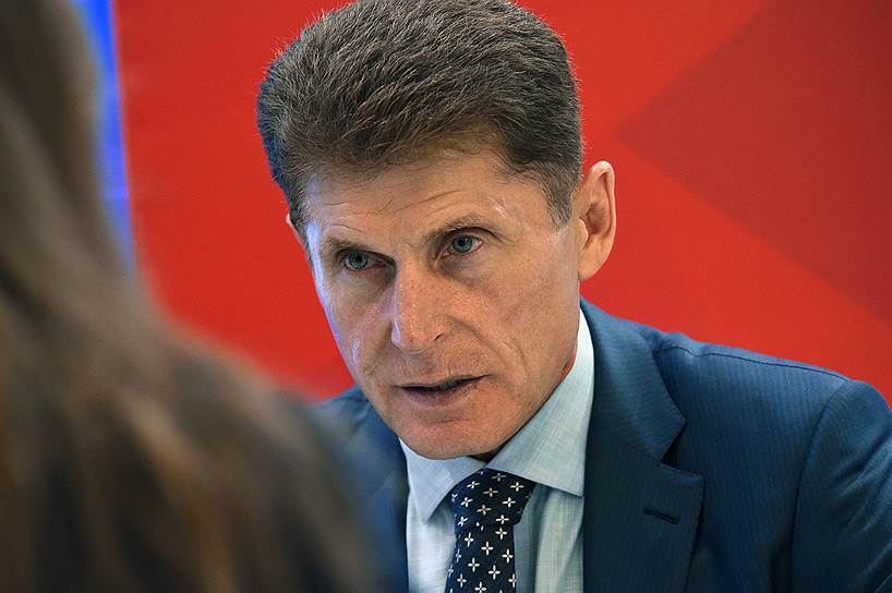 Врио губернатора Приморья Олег Кожемяко